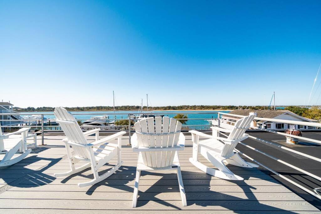 Why Knot Getaway...Rooftop With Waterview! Unit D Beaufort Exterior foto