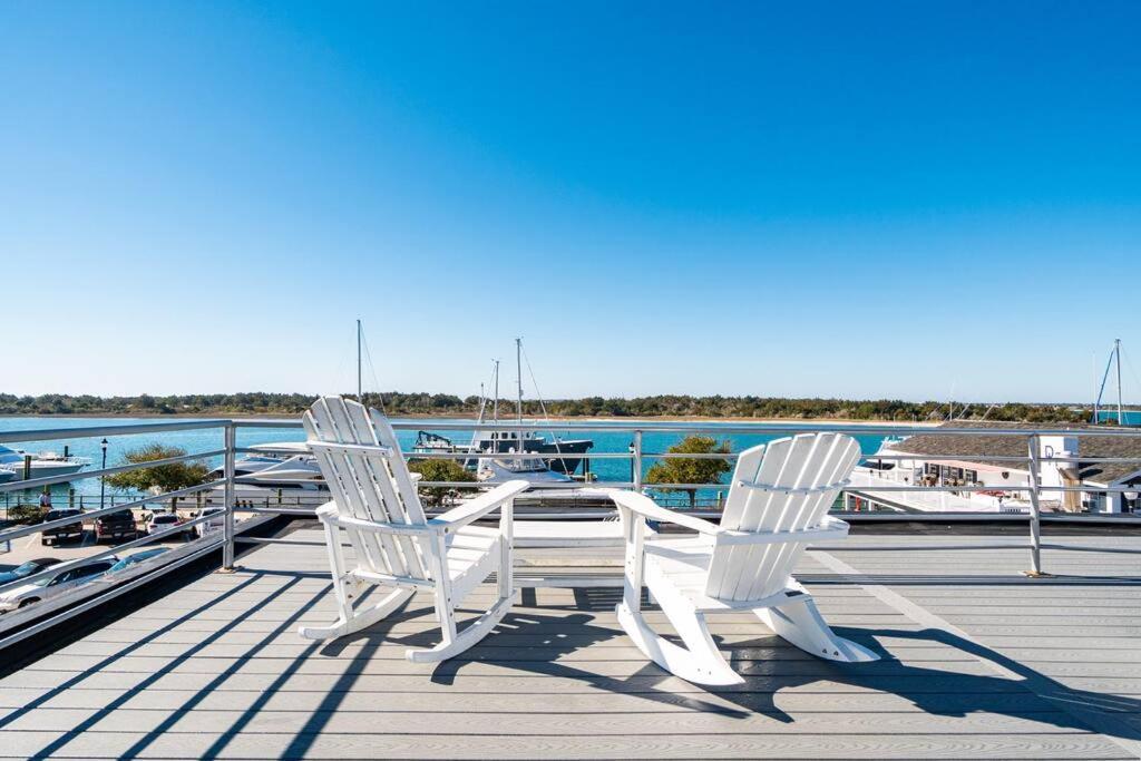 Why Knot Getaway...Rooftop With Waterview! Unit D Beaufort Exterior foto
