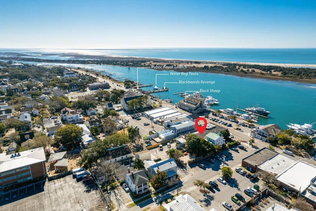 Why Knot Getaway...Rooftop With Waterview! Unit D Beaufort Exterior foto